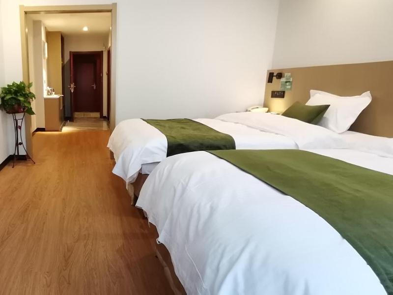 Greentree Inn Anhui Hefei Mengcheng Road Beierhuan Express Hotel Luaran gambar