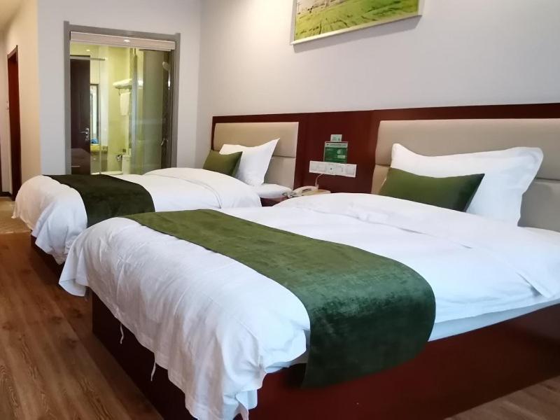 Greentree Inn Anhui Hefei Mengcheng Road Beierhuan Express Hotel Luaran gambar