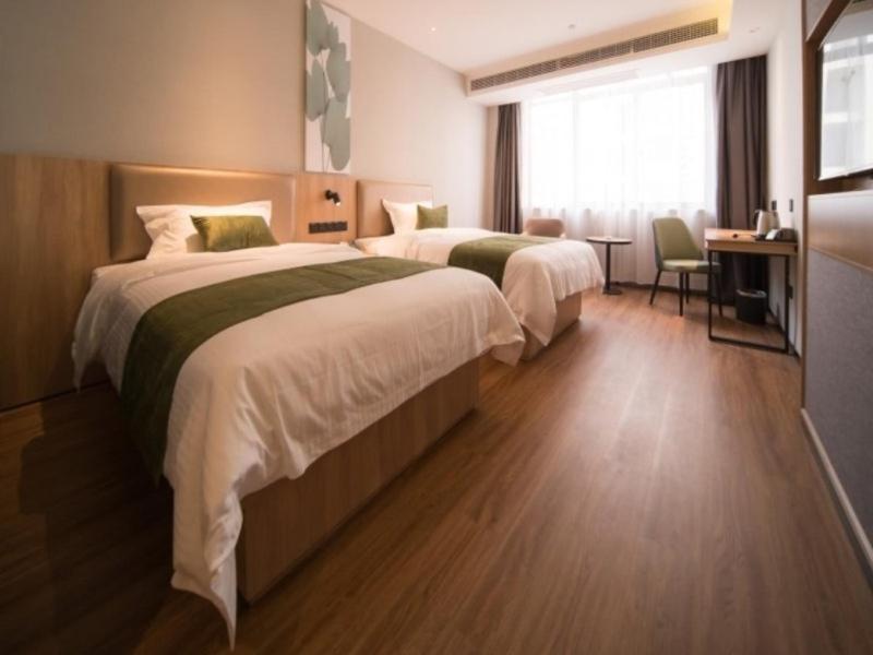 Greentree Inn Anhui Hefei Mengcheng Road Beierhuan Express Hotel Luaran gambar