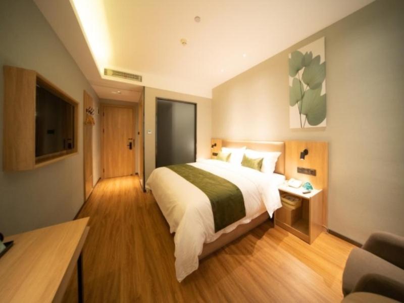 Greentree Inn Anhui Hefei Mengcheng Road Beierhuan Express Hotel Luaran gambar